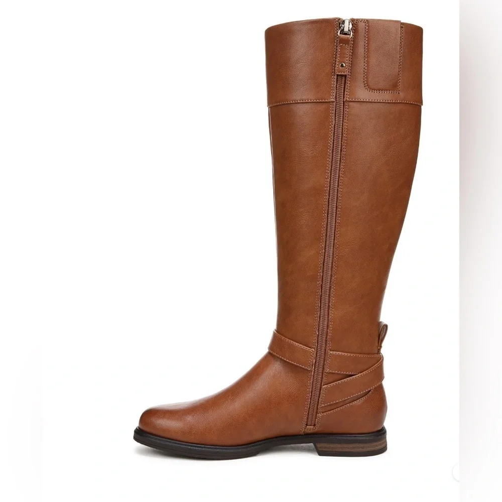 Dr. Scholl's Hello Rider Women's Boots Honey Faux Leather